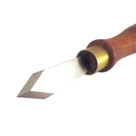 Narex Thin Blade Dual Double Bevel Striking Marking Knife with Blade from Hardened Mn-V Steel Heat Treated to HRc 61 822302