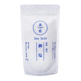 YUNIWA_Ise Salt, 14.1 oz (400 g), Salt, Purified Salt, Seto Inland Sea, Japanese Salt, Stand Bag with Zipper, 14.1 oz (400 g) x 1 Bag