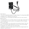 Acxico 1Pcs Li-ion Battery Charger 2 Slots 4.2V 1000mA（500mA x
