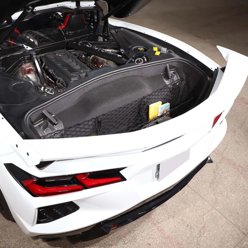 encar88_8 Rear Trunk Envelope Style Mesh Cargo Storage Net Fit