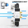 TAILONZ PNEUMATIC Solenoid Valve 4V220-08 DC12V 1/4 Inch BSP Double