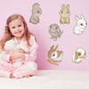 Oliver's Labels Easter Bunnies Wall Decals Peel and Stick Removable