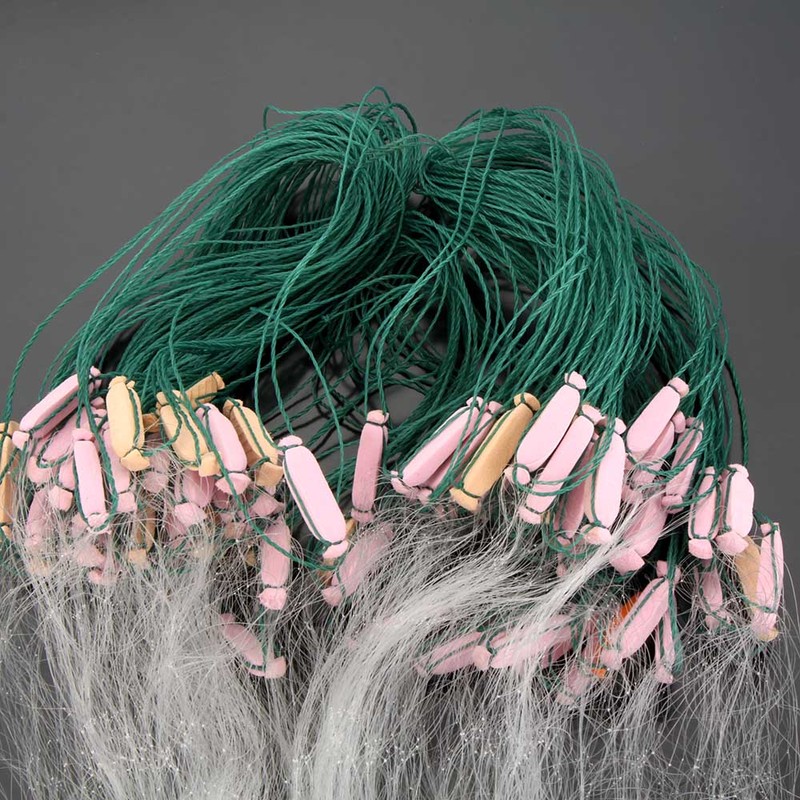 Lixada 25m 3 Layers Monofilament Fishing Fish Gill Net with
