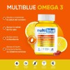 Multiblue Omega 3 Con Vitaminas 60 Cápsulas Epa Dha D3