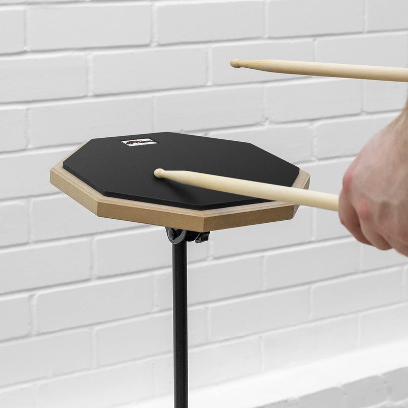 TIGER TDA4-10 Drum Practice Pad with Carry Bag - Can