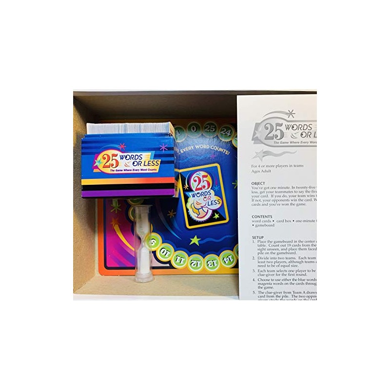 25 Words or Less; the Game Where Every Word Counts