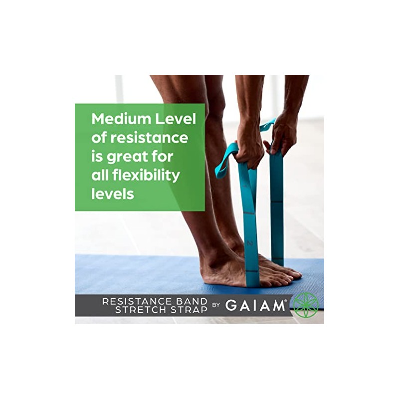 Gaiam Restore Resistance Band Stretching