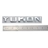 Aimoll 1x Yukon Nameplate Emblem Letter Badge 3D Replacement for