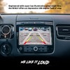 DS18 RCNLP/BK Black License Plate Backup Camera, Parking Guide, Waterproof,