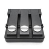 Optical Fiber V Groove Aligner Optic Coupler Butt Connector Bare