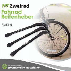 MSZweirad Bicycle Tyre Lever Metal Stable Mounting Lever Bicycle Tyre Change Tool (Pack of 3)