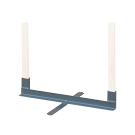 Birchwood Casey 18" Steel Folding Target Stand for Shooting - Durable Powder-Coated Metal Target Base Stand with 4 Stake Holes