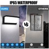 Sytmhoe 5000K Daylight White Outdoor Wall Sconce Lights, LED Exterior