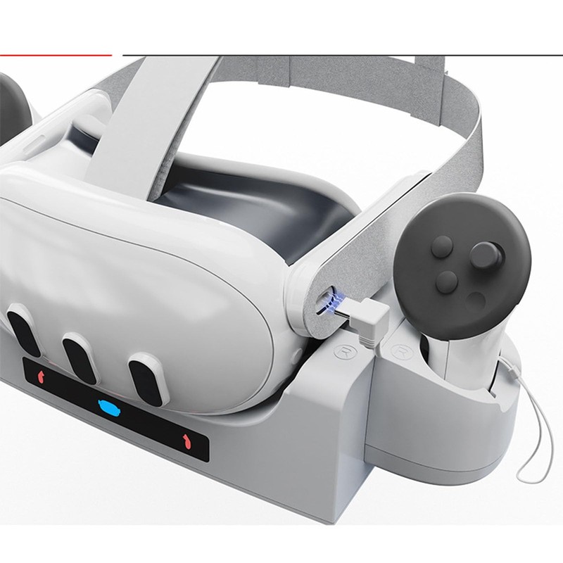 Charging Dock Station Compatible with Oculus/Meta Quest 3 Charger Charging