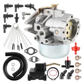 Carbhub 52-053-09 Carburetor with Fuel Pump Fit for Kohler KT17 KT18 KT19 M18 MV18 M20 MV20 Magnum Twin and K Twin Series Engines Replace 52-053-09-S 52-053-18 52-053-28 52-053-18-S