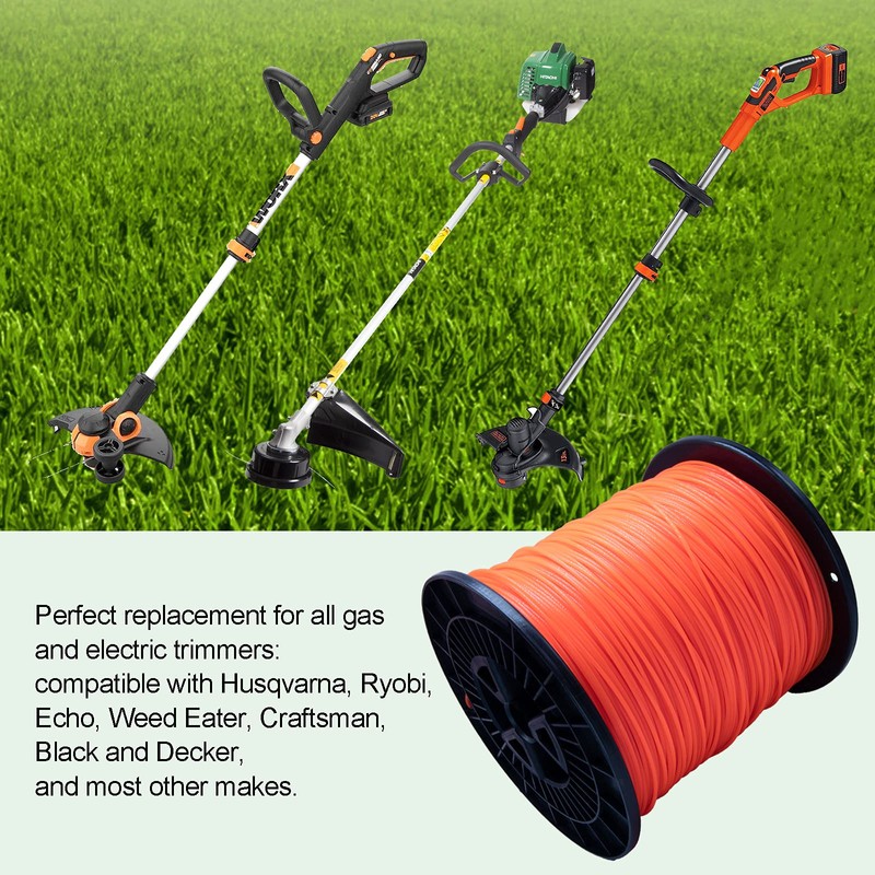 105 Trimmer Line, Heavy Duty Trimmer Line .105, 105 Weed