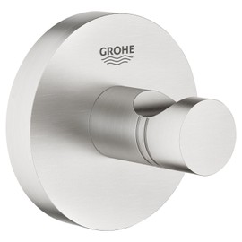 Grohe Essentials Bademantelhaken, supersteel, 1 Stück, 40364DC1