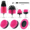 ETOUPA 8 Pcs Drill Brush Attachment Set, Power Cleaning Scrub