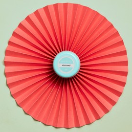 Capri Blue Volcano Candle - Aqua Printed Mini Candle Tin - Luxury Candles - Soy Candles with Notes of Sugared Citrus & Tropical Fruits - Scented Candles for Home (3 Oz)