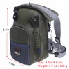 Kylebooker Fly Fishing Chest Pack Lightweight Tackle Storage Pouch Waist