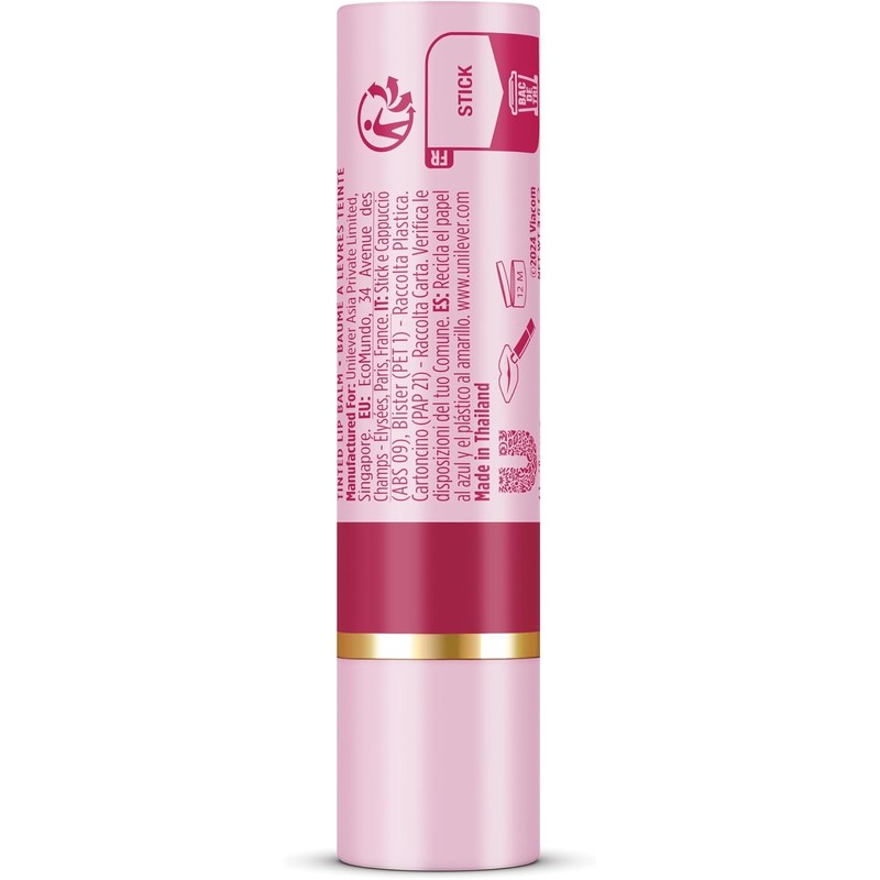 Vaseline Emily in Paris Bálsamo Labial Color Rosa Parisian Pink
