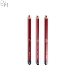 BOM Basic Wood Brow Pencil 1g, Color:01 EBONY GRAY