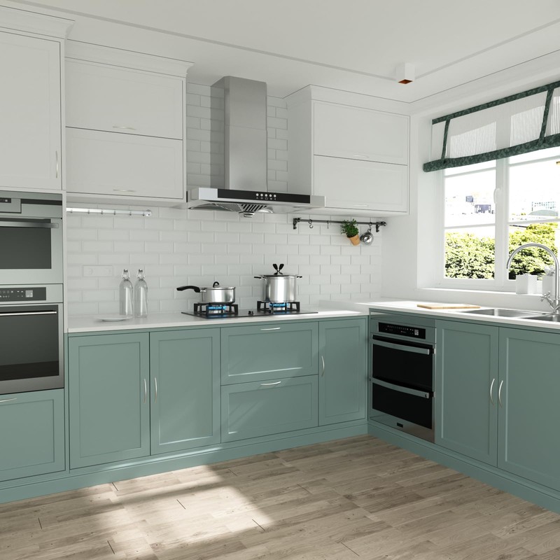 homdiy 10 Pack Brushed Nickel Cabinet Pulls 5 Inch Solid