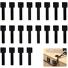 BLOOPIC Cable Clips, Super Strong, No Glue Residue, Professional Organization