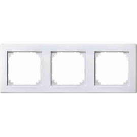 Merten M-SMART frame, 3-gang, polar white, 484319