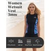 Owntop Wetsuit Top Women | 3mm Thermal Sleeveless Neoprene Vest