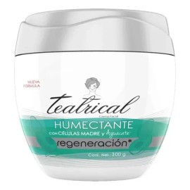 Crema Humectante Facial Teatrical Regeneración De 200 G