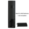 Replacement Remote Control Compatible for Toshiba 32L221U, 43L621U, 49L621U LCD