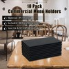 FLKQC Menu Covers 4.25" x 11" – 10 Pack 1