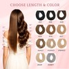 SEGO Single Clip In Hair Extensions Real Human Hair 6