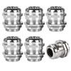 Pack of 6 PG13.5 Cable Glands, IP68 Waterproof Cable Glands,