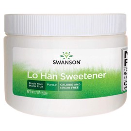 Swanson Purelo Lo Han Sweetener (Monk Fruit) 7 Ounce (200 g) Pwdr