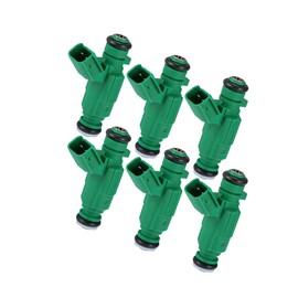Motoforti Car Fuel Injector Nozzle Replacement Fit for Hyundai Santa Fe 3.5L 2010-2012 No.35310-3C400 - Pack of 6 Long-lasting