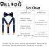 WELROG Kids Suspender Bowtie Sets - Y Shape Adjustable Suspender