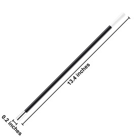 Patelai 12Pcs 1920s Flapper Party Accessory, Plastic Decorative Bar for Gatsby Photoshoot Costume Rod