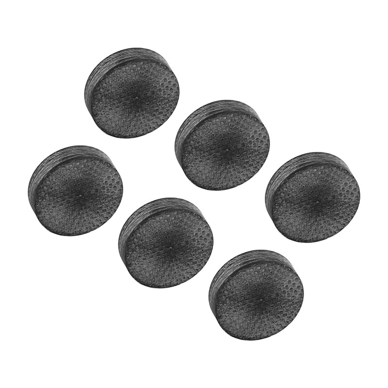 6pcs Billiard Pool Cue Tips 14mm Crystal Pool Cue Tips