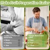 Triangle Watermelon Cutter, Stainless Steel Watermelon Slicer with Wooden Handle,