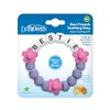 Dr. Brown's Best Friends Teething Ring, 100% Silicone Massaging Teether