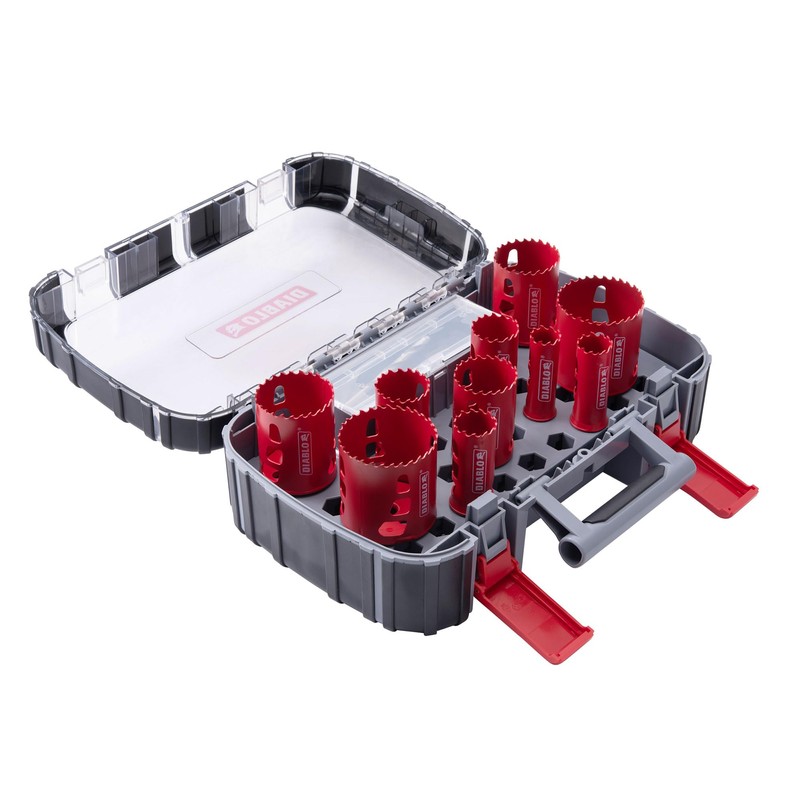 Diablo General Purpose Bi-Metal Hole Saw Set - Fits with