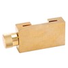 Kadimendium 2Pcs Scribe Ruler Positioning Limit Block Brass Scribe Steel