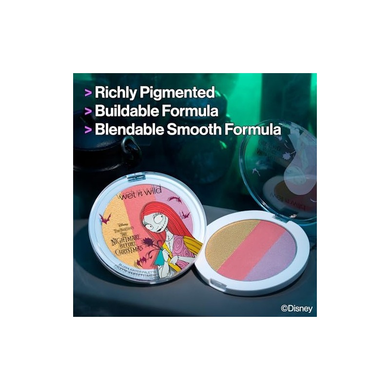 wet n wild Paleta De Ruborizadores Pesadilla Antes De Navidad