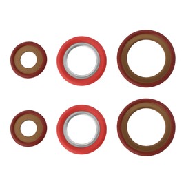 YINETTECH 6pcs Car Air Conditioning Condenser Seal DS7Z19B596A 5181037 Compatible with Ford