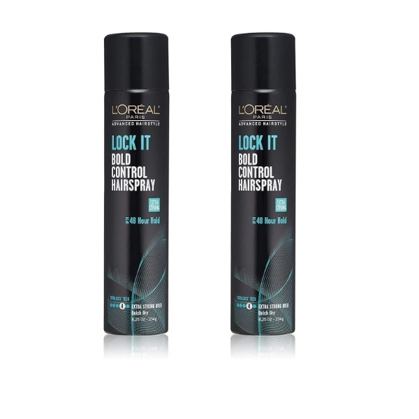 Loreal Lock It Bold Control Hairspray 8.25 Ounce (244ml) (2