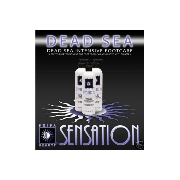 3 Swisa Beauty Dead Sea Intensive Foot Treatment12OZDEAD SEA COSMETICS.