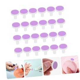 Healeved 24pcs Electric Nail Drill Grinding Head Nail Trimmer Pads and Trimmer Boy Girl Safe Replacement Pads