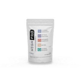 HIGHPRO Colágeno Hidrolizado 100 Natural en Polvo 300 Gramos sin Carbohidratos sin Azúcar sin Grasas sin Gluten                                       